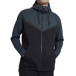 Nike Tech Fleece Full Zip Windrunner Hoodie Black